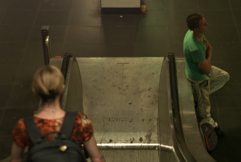 Berlin - escalator