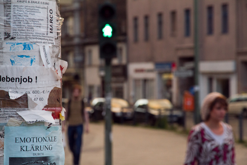 Berlin - advertising pillar